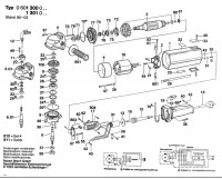 Bosch 0 601 301 003 Usw(J)77..S 3 Angle Grinder 220 V / Eu Spare Parts
